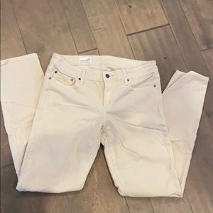 Cream Corduroy Gap Denim 29